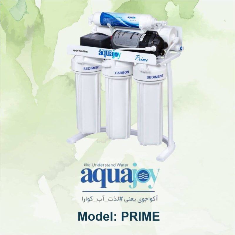 بنر محصول تصفیه آب آکواجوی مدل پرایم